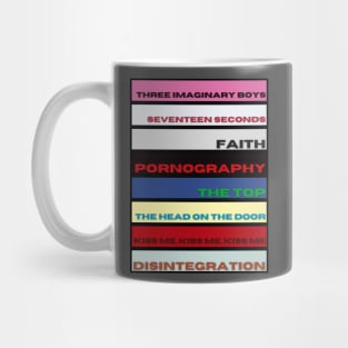 The Cure 80s Albums Mug